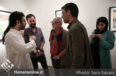 نمایشگاه نقاشی های آذرخش فراهانی در گالری آتبین