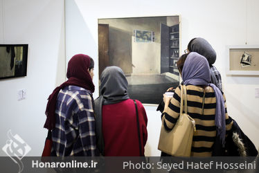 نمایشگاه هفتمین دوسالانه نقاشی دامون‌فر در گالری پردیس ملت