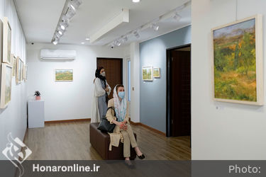 نمایشگاه نقاشی رویا رشیدی در گالری بهارک