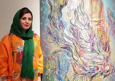  آویده سلمان‌پور از نمایشگاه «جایی در بهشت» در گالری ویستا می‌گوید | روایتی از افسانه‌ها و اسطوره‌ها