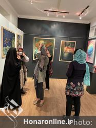 نمایشگاه آثار نقاشی زهرا محمدی با عنوان «راز در عمق» در گالری زرنا