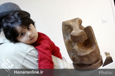 نمایشگاه مجسمه های جمشید مرادیان و شاگردانش در فرهنگسرای ابن سینا
