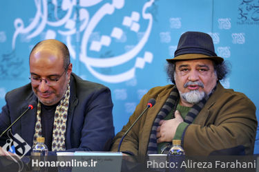 نشست‌ خبری فیلم سینمایی  صوفی و دویوانه  در روز چهارم جشنواره فیلم فجر در کاخ جشنواره (1)