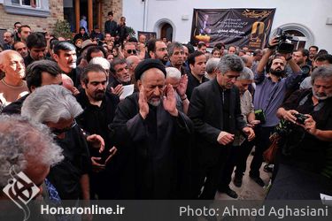 تشییع پیکر یدالله صمدی 