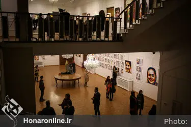 افتتاحیه نمایشگاه پرتره 100 چهره ورزشی ایران در کاخ سعدآباد