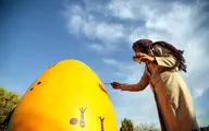 جشنواره تخم‌مرغ‌های نوروزی در محوطه تئاتر شهر