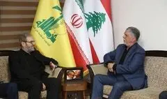 وزیر فرهنگ و ارشاد اسلامی در دفتر حزب‌الله لبنان در تهران حاضر شد