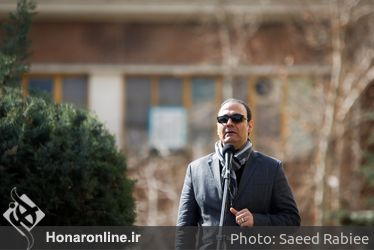 تشييع پيكر مرحوم افشين يداللهي از مقابل تالار وحدت