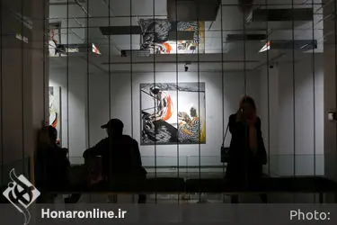 نمایشگاه نقاشی محجوب ظهوریان در گالری ثالث