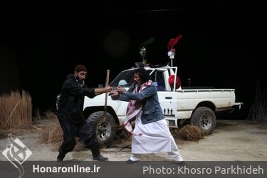 اجرای نمایش "خوب، بد، زشت" در تالار حافظ