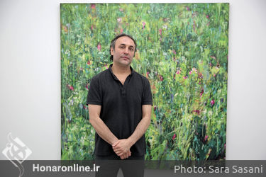 نمایشگاه نقاشی داریوش حسینی در گالری اُ