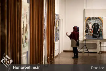 افتتاحیه نمایشگاه نقاشی های سروناز سلطانی در گالری موزه هنرهای زیبا