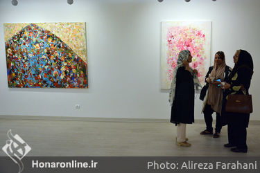 نمایشگاه نقاشی‌های نيوشا نيوژپور در گالری دید