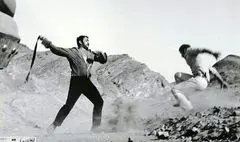 سعید راد ۵۲ سال قبل سر صحنه صبح روز چهارم/ عکس
