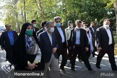 افتتاحیه پیاده‌راه استاد شهریار