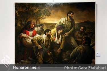 نمایشگاه چهارمین جشنواره هنر مقاومت در موسسه فرهنگی هنری صبا