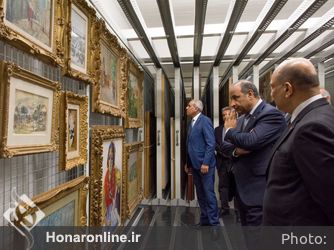 دیدار وزیر فرهنگ و گردشگری عراق از گنجینه موزه هنرهای معاصر تهران