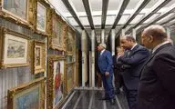 Iraqi minister of culture visits visits Iran National Museum 
