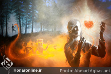 نمایشگاه نقاشی الیکا کشاورز در گالری نگر