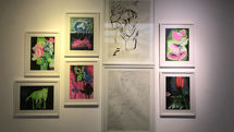 Afsaneh Akhoondi Painting Exhibit Underway at Saye Gallery 