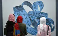 Farah Soltani’s paintings showing at Saless Gallery