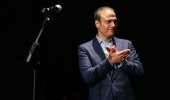 علیرضا قربانی در کنار بهنوش طباطبایی و سیامک انصاری + عکس