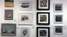 Art sale by veterans at Laleh Gallery