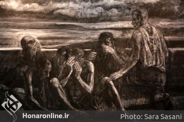 نمایشگاه آثار مجید فتحی در گالری آب انبار