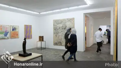 افتتاح نمایشگاهی گروهی با نمایشگاه گردانی فریدون آو در گالری اُ