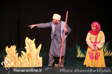 نمایش "گیسو طلا" در کانون پرورش فکری کودکان و نوجوانان