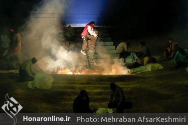 نمایش میدانی «جان فدا» در بوستان ولایت تهران