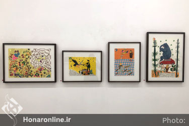 نمایشگاه آثار هایده ایازی در گالری دلگشا
