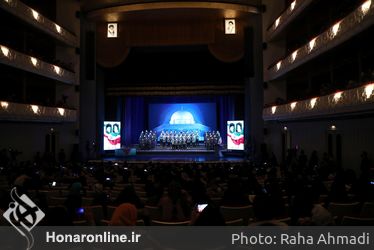 اختتامیه رویداد سرود «روایت سرباز» در تالار وحدت