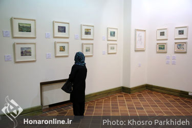افتتاحیه نمایشگاه آثار احمد اسفندیاری در ارت سنتر باغ