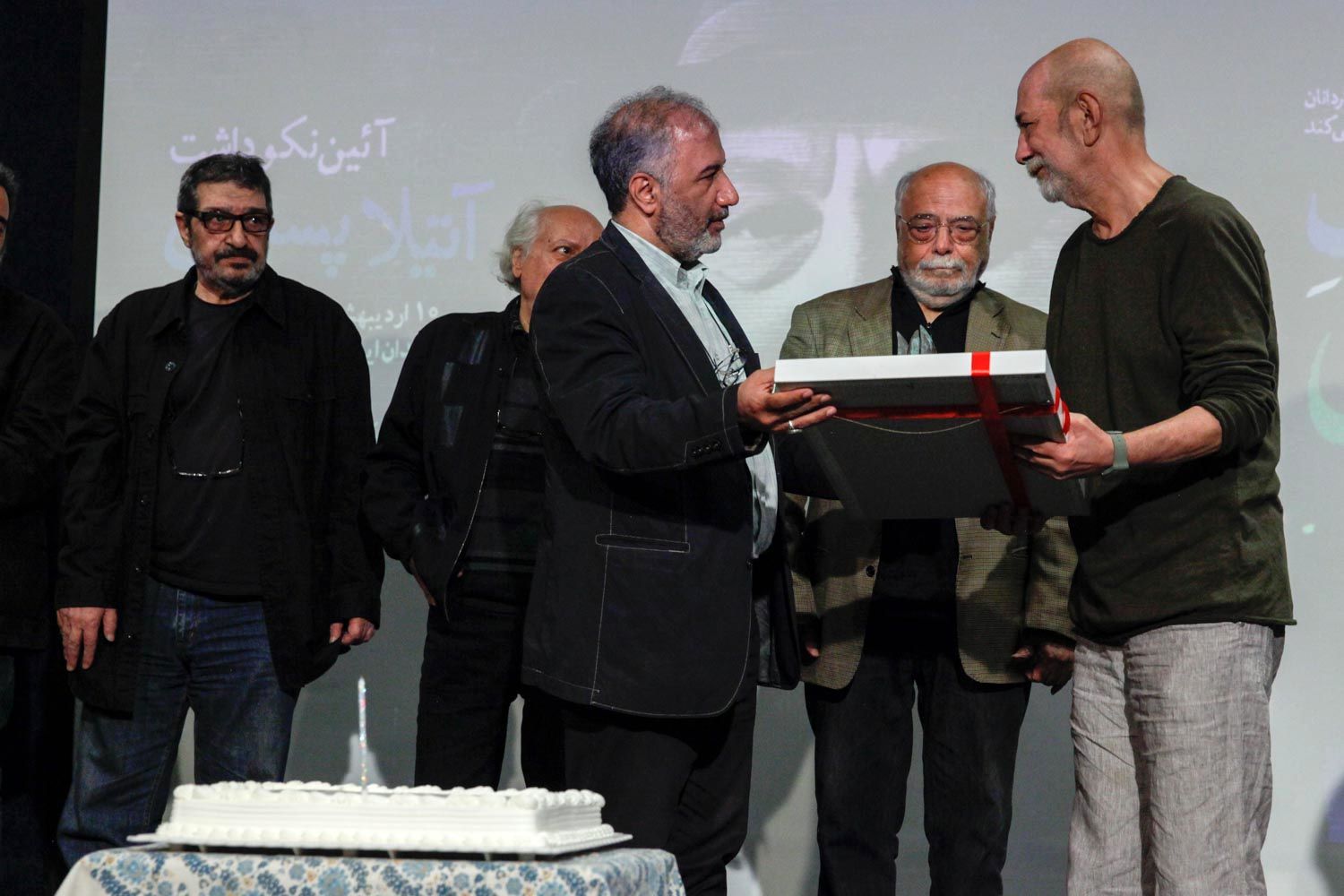 Commemoration ceremony of Atila Pesyani at Iranian Artists Forum