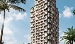 طراحی بلندترین برج چوبی هیبریدی در آفریقا | بنای ۹۶ متری