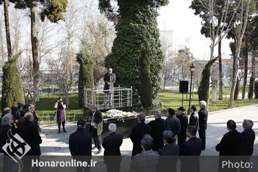 تشییع پیکر عبدالکریم مهرافشان آهنگساز پیشکسوت از تالار وحدت