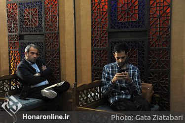 نشست خبری نمایشگاه "مداد عباس" در موسسه توسعه هنرهای معاصر