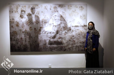 نمایشگاه آثار پونه اوشیدری در گالری باوان