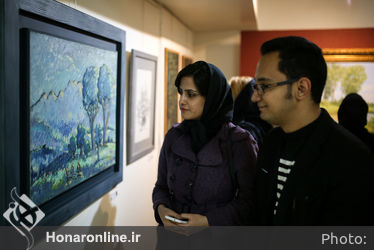 افتتاح نمایشگاه گروهی از آثار اساتید هنر ایران در گالری نقش و خط