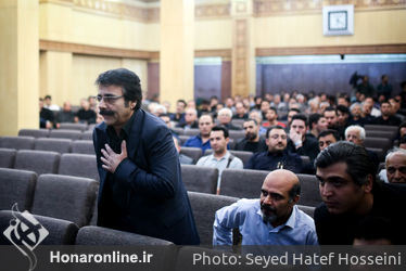 مراسم ختم زنده‌یاد بهنام صفوی در مسجد جامع شهرک غرب