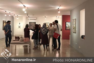 نمایشگاه گروهی هنرمندان جوان شیرازی در گالری لاله