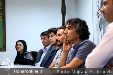 بازدید اعضای شورای شهر از نمایشگاه دوسالانه مجسمه سازی تهران در موزه هنرهای معاصر