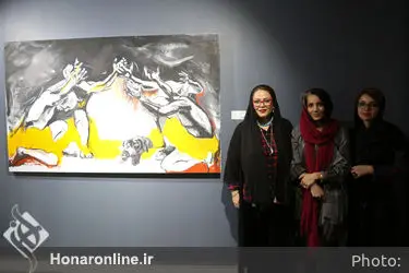 نمایشگاه نقاشی محجوب ظهوریان در گالری ثالث