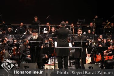 نخستین شب اجرای کنسرت موسیقی نمایش عاشورایی "علمدار"
