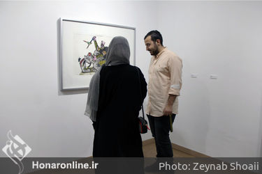  نمایشگاه گروهی "مصورنامه" درگالری زیرزمین دستان