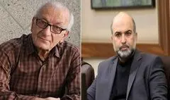احوالپرسی مدیر عامل صندوق اعتباری هنر از جلال مقامی