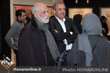 دیدار وزیر فرهنگ و ارشاد اسلامی و چهره ها از نمایشگاه هشتمین حراج تهران