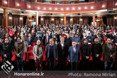 مراسم اختتامیه دوازدهمین جشنواره بین‌المللی "فیلم 100" در حوزه هنری