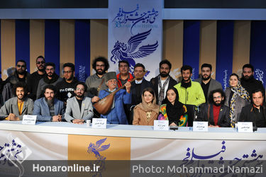 نشست فیلم پوست در نهمین روز سی و هشتمین جشنواره فیلم فجر در پردیس ملت 